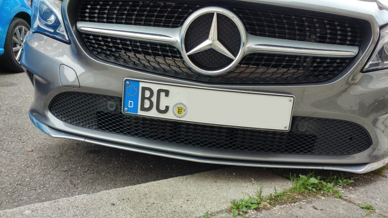 Wofür steht das Auto-Kennzeichen BC?