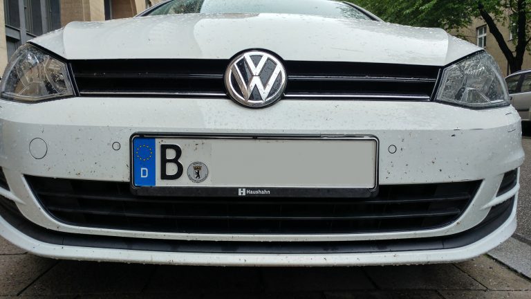 Wofür steht das Auto-Kennzeichen B?