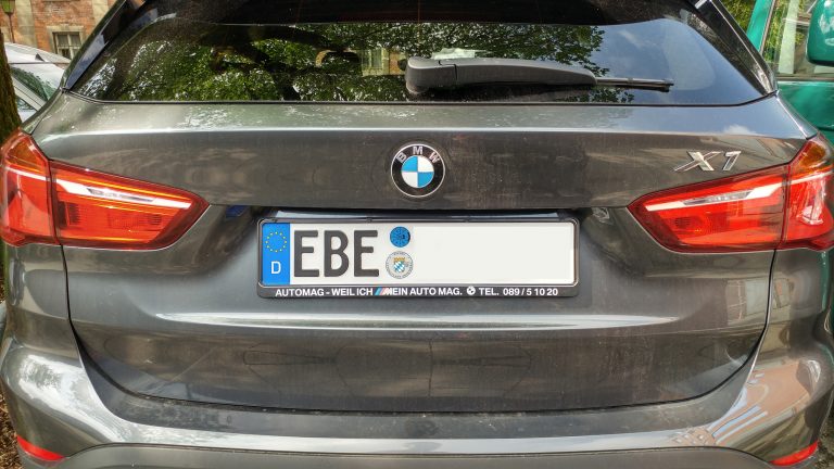 Wofür steht das Kennzeichen EBE?