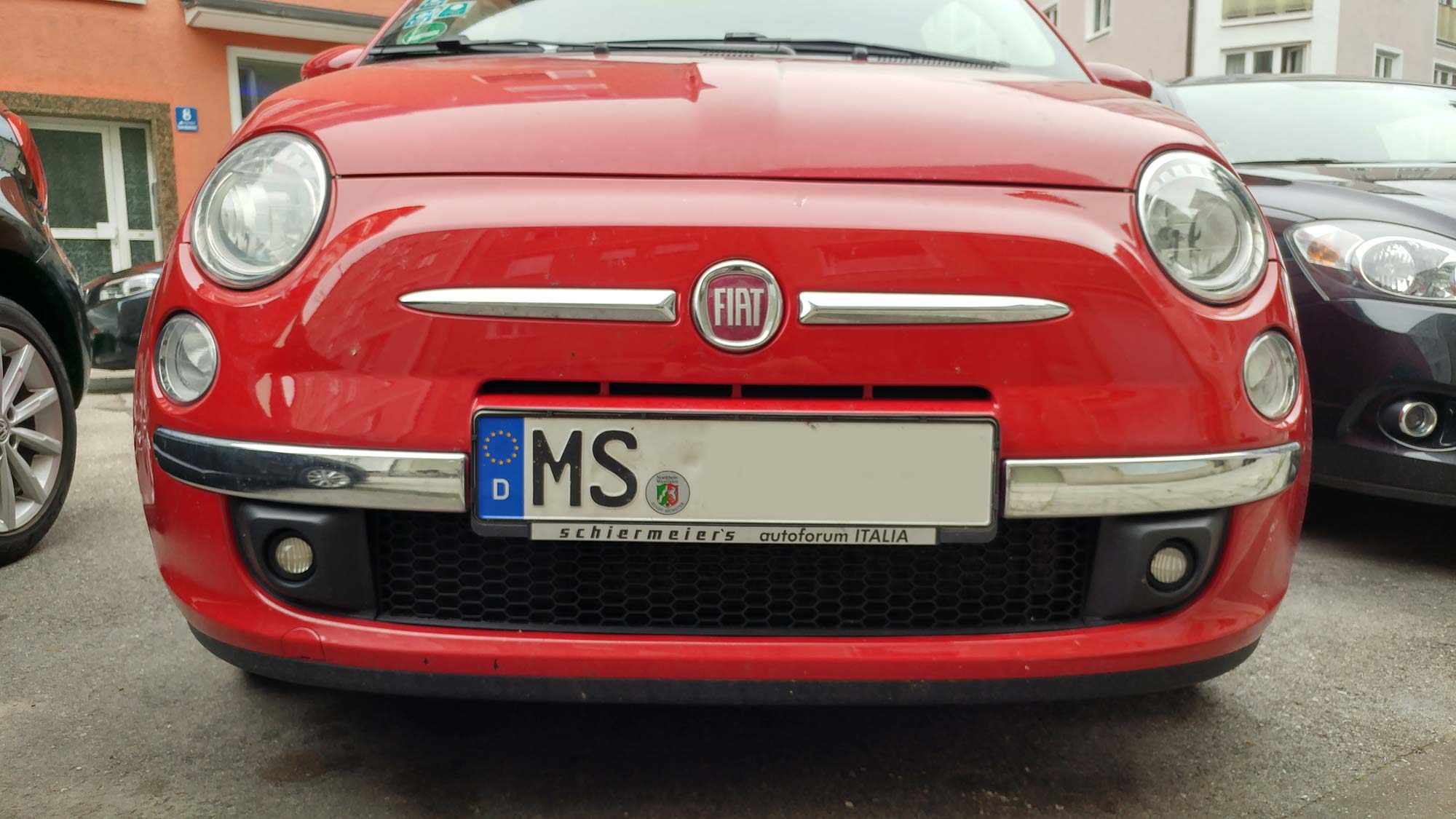 Auto mit dem Kennzeichen MS