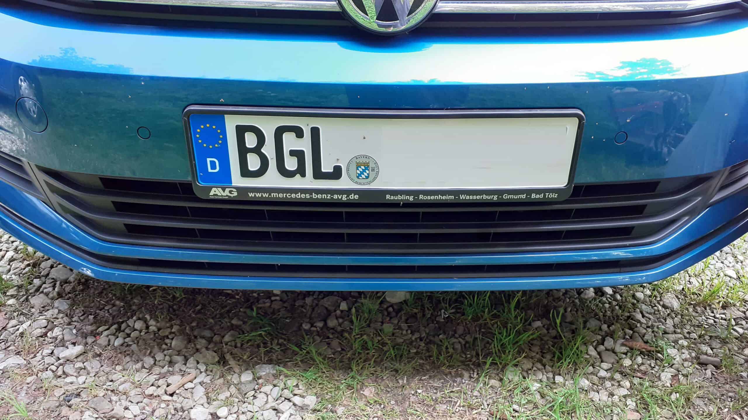 Kennzeichen BGL