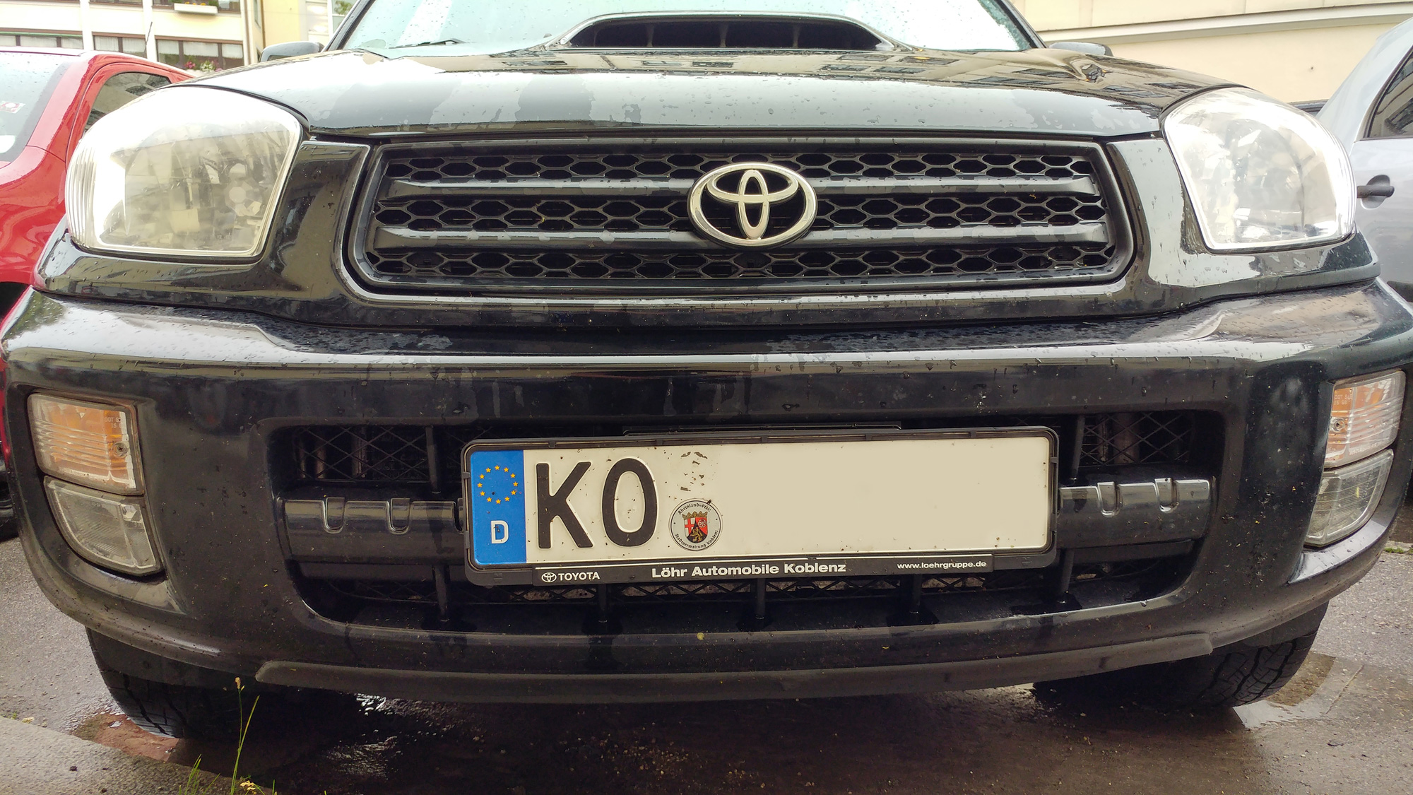 Auto mit dem Kennzeichen KO