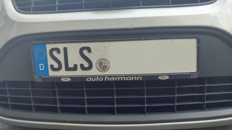 Kennzeichen SLS