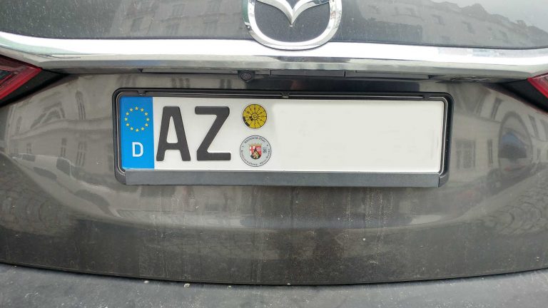 Kennzeichen AZ
