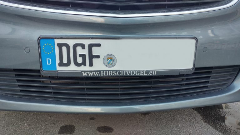 Kennzeichen DGF