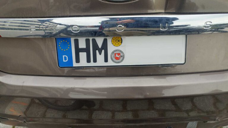 Kennzeichen HM