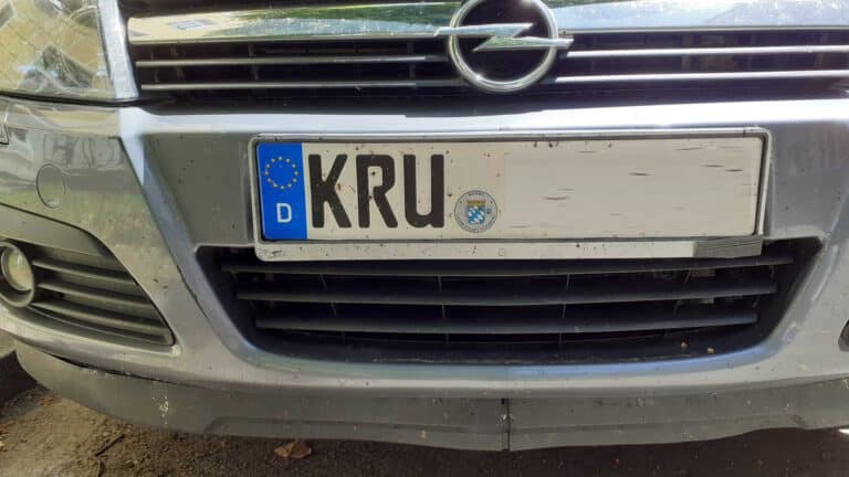 Kennzeichen KRU
