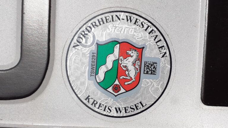 Kennzeichen Reservieren Wesel