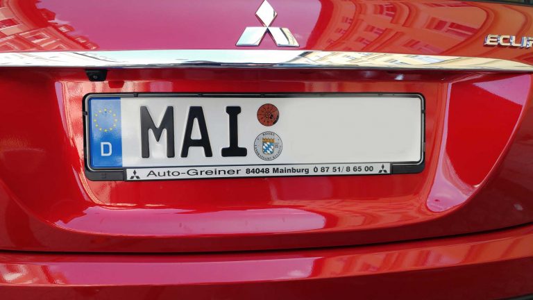 Kennzeichen MAI