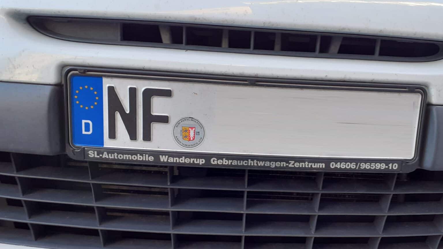 Wunderbar Kennzeichen Nf Welche Stadt Bild