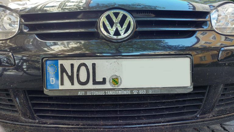 Kennzeichen NOL