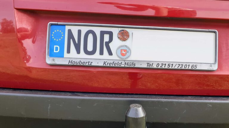 Kennzeichen NOR