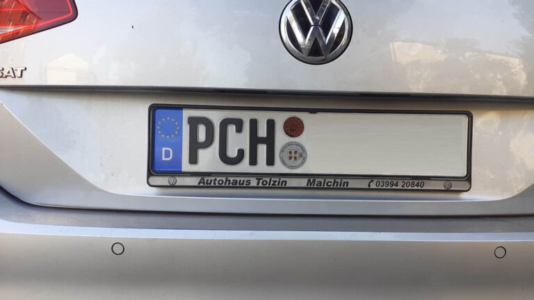 Kennzeichen PCH