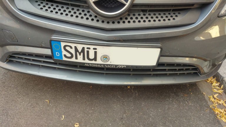 Kennzeichen SMÜ