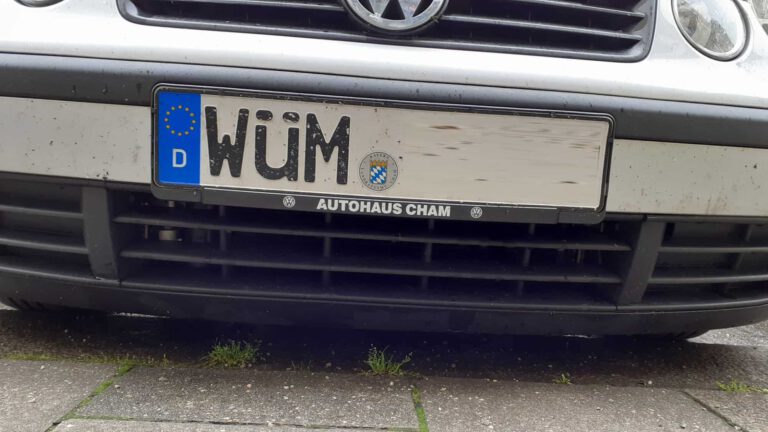 Kennzeichen WÜM