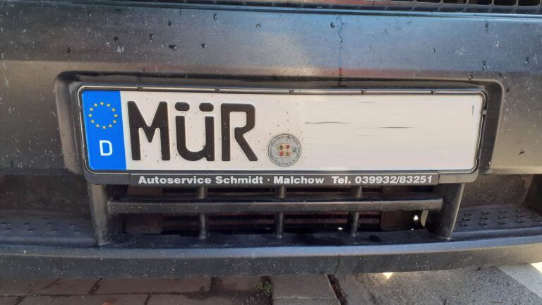 Kennzeichen MÜR
