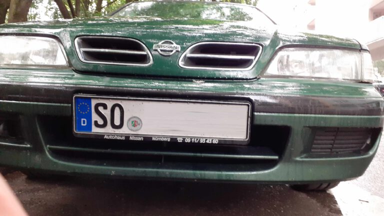 Kennzeichen SO