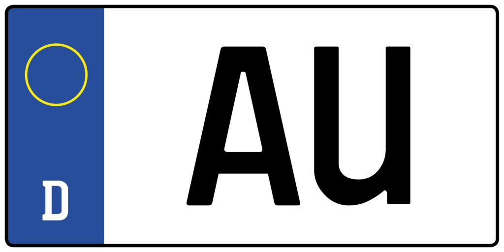 AU // Wofür steht das AutoKennzeichen AU? Autokennzeichen Info