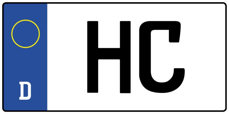 Kennzeichen HC
