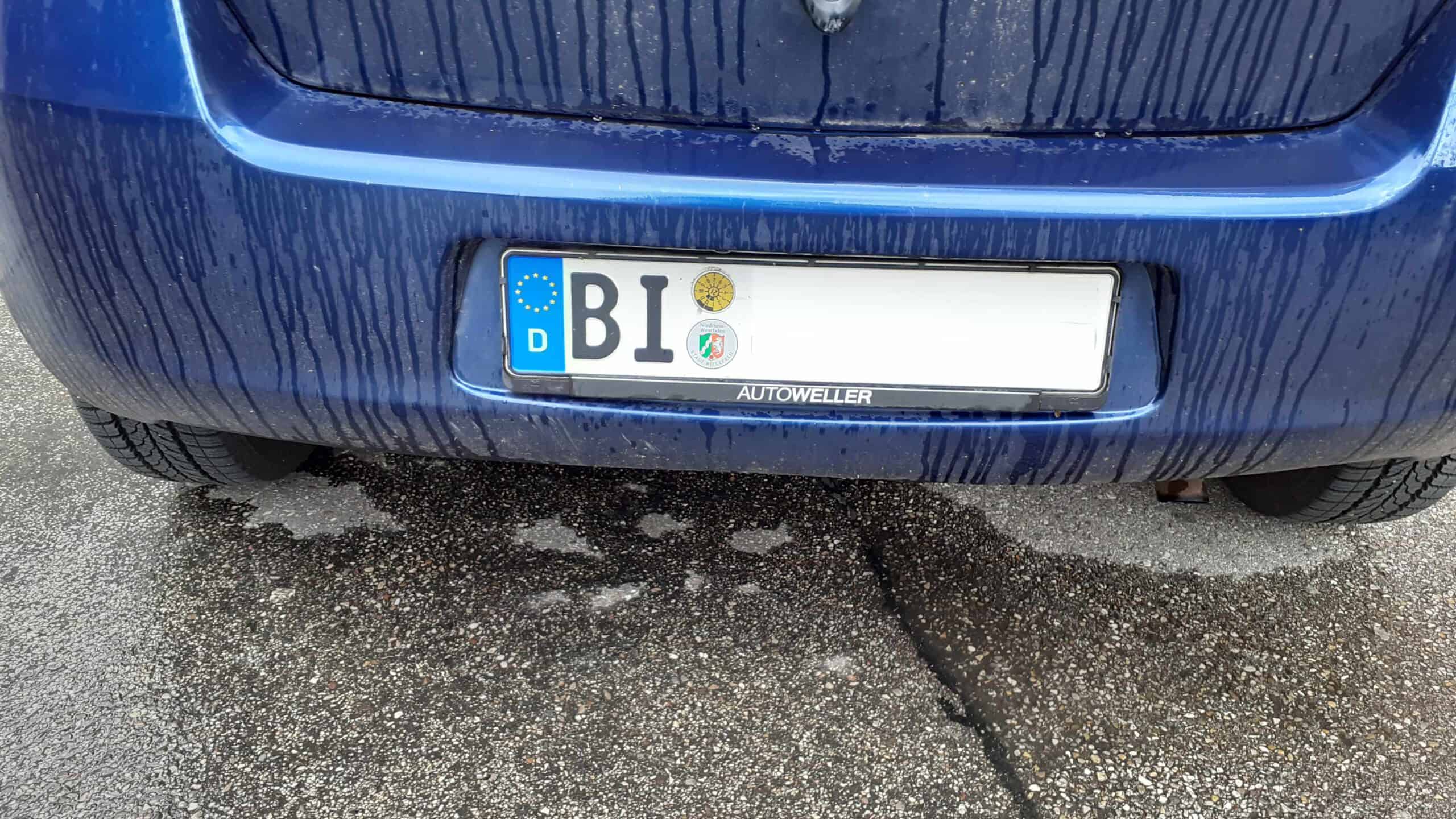 Kennzeichen BI