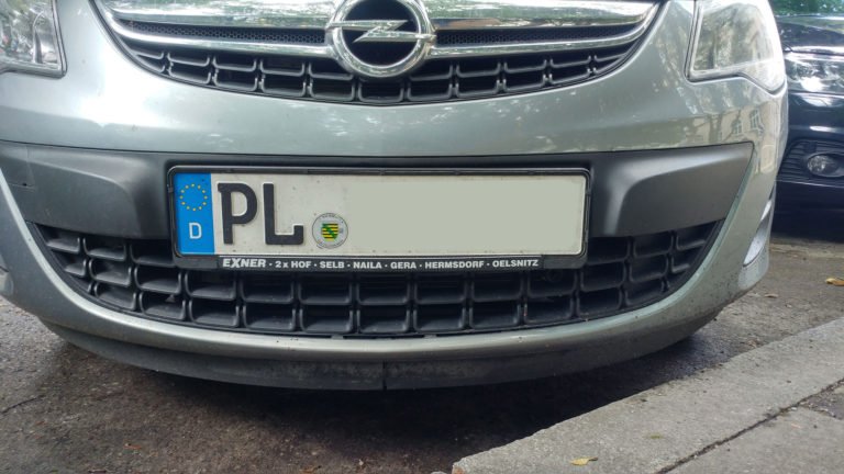 Kennzeichen PL
