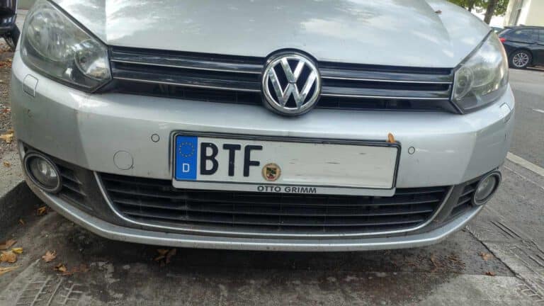 Kennzeichen BTF