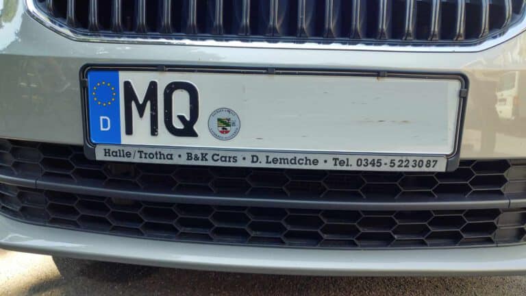 Kennzeichen MQ