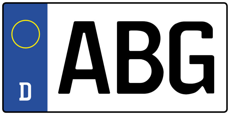 Kennzeichen ABG