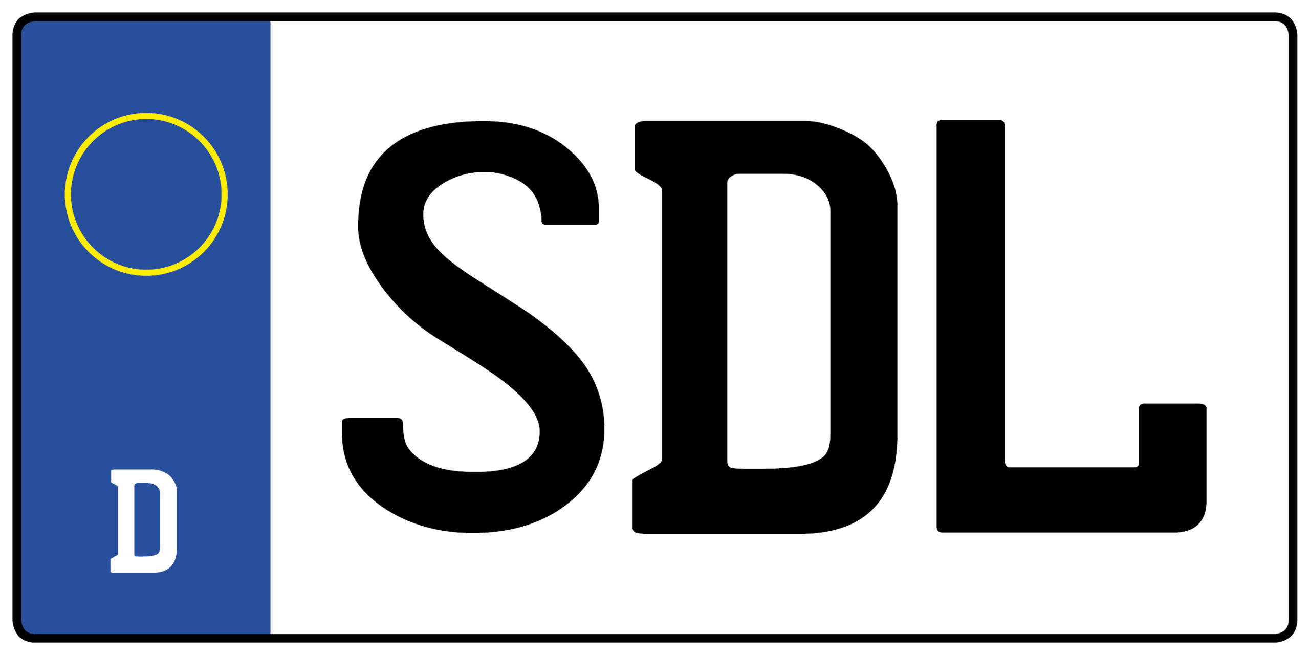 Kennzeichen SDL
