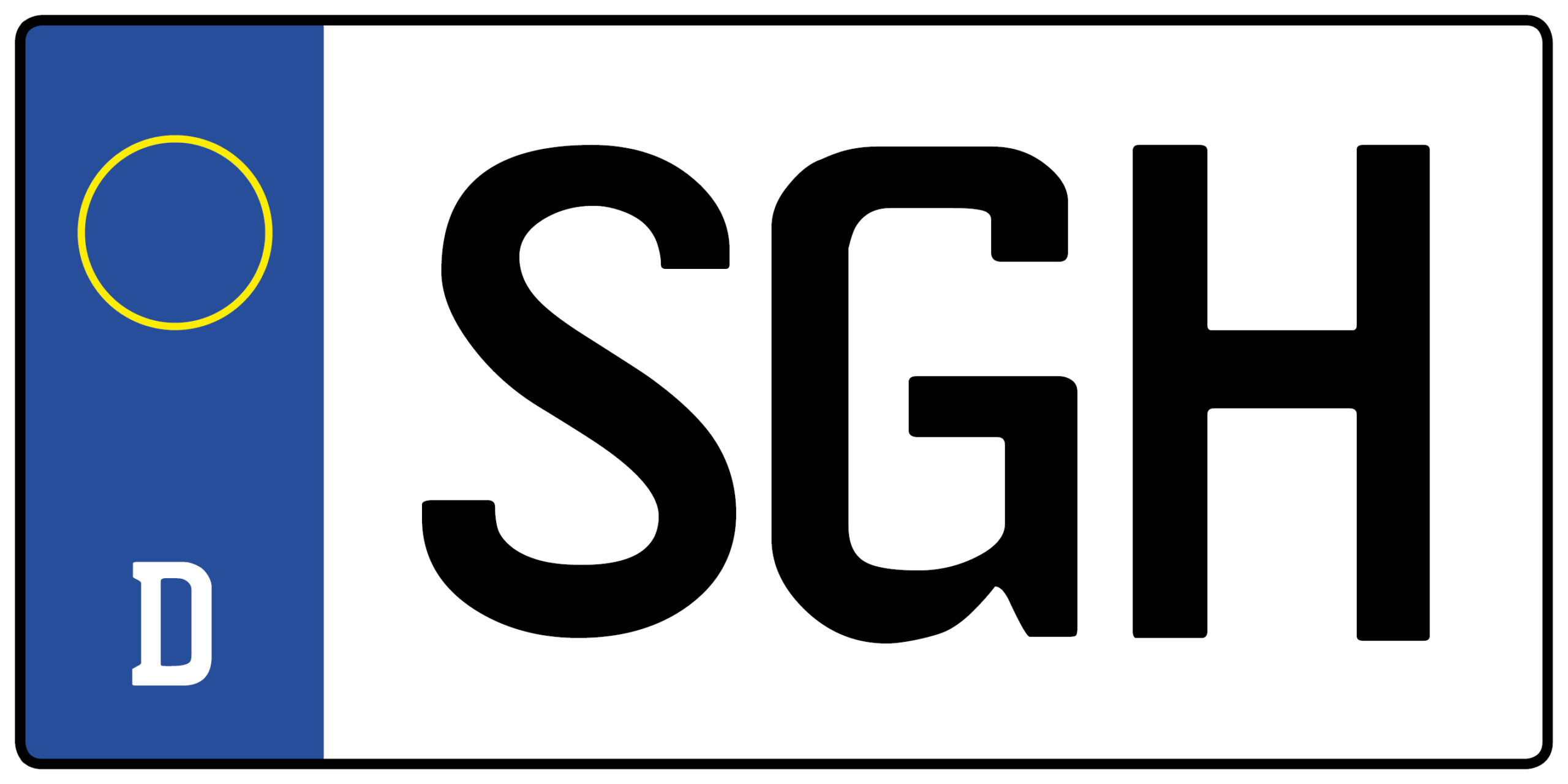 Kennzeichen SGH