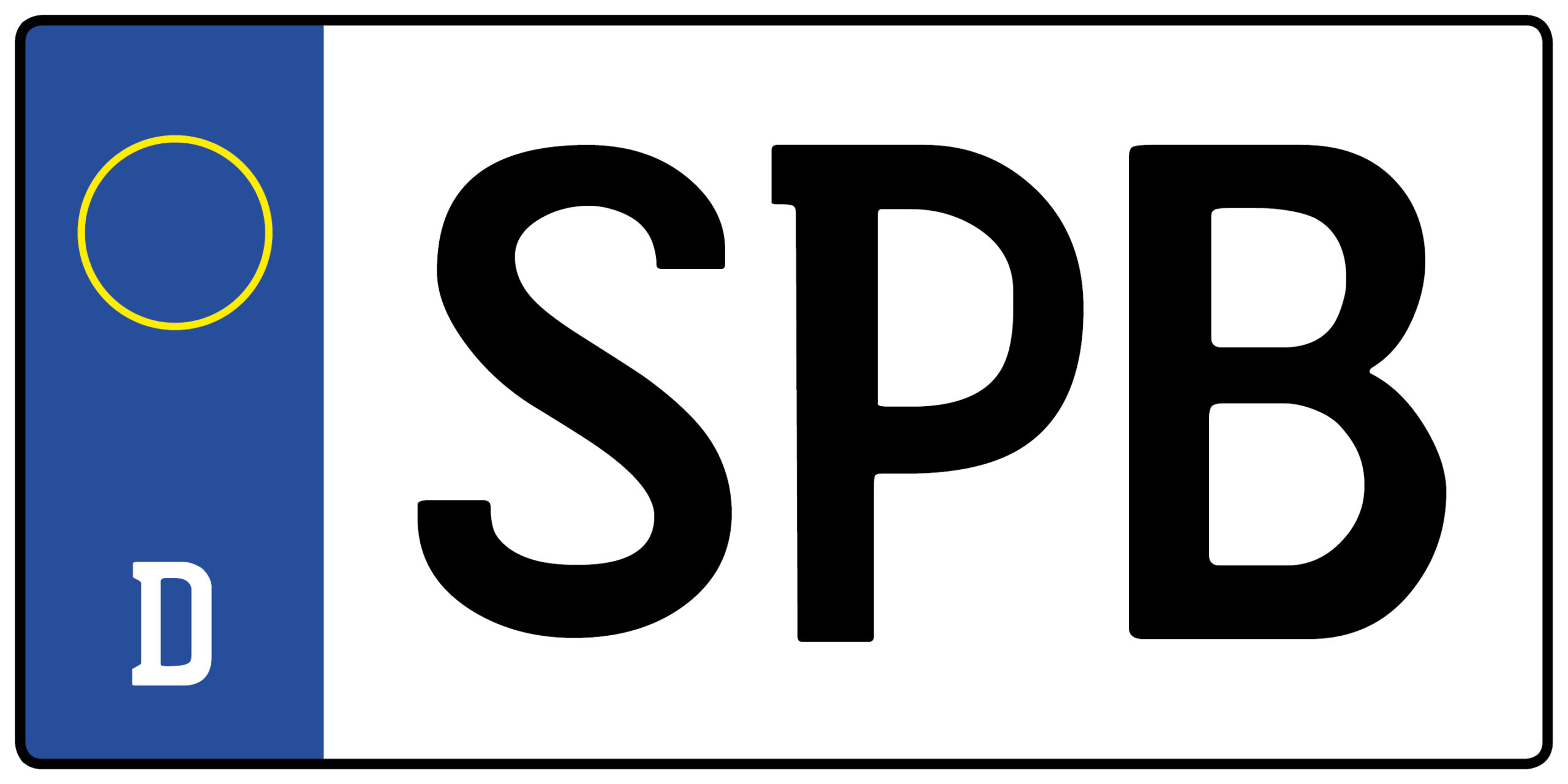 Kennzeichen SPB