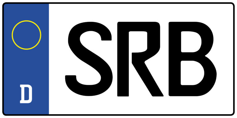 Kennzeichen SRB