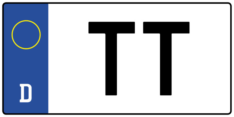 Kennzeichen TT