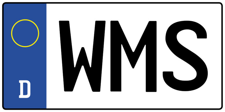 Kennzeichen WMS
