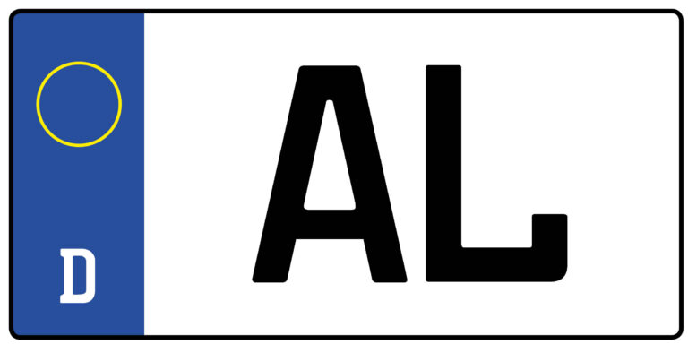Kennzeichen AL