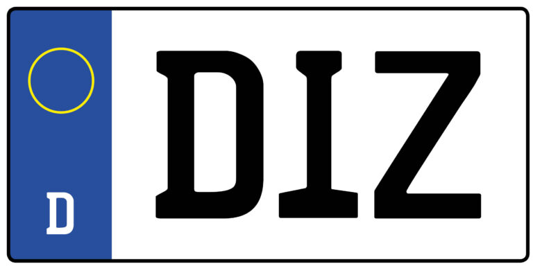 Kennzeichen DIZ