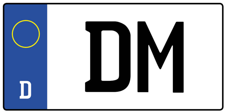 Kennzeichen DM