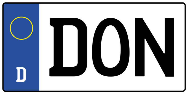 Kennzeichen DON