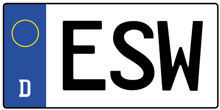 Kennzeichen ESW