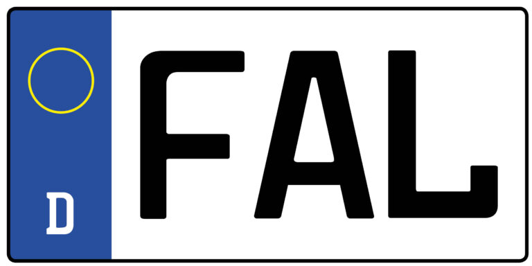 Kennzeichen FAL