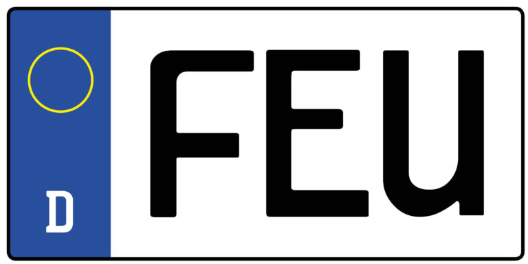 Kennzeichen FEU