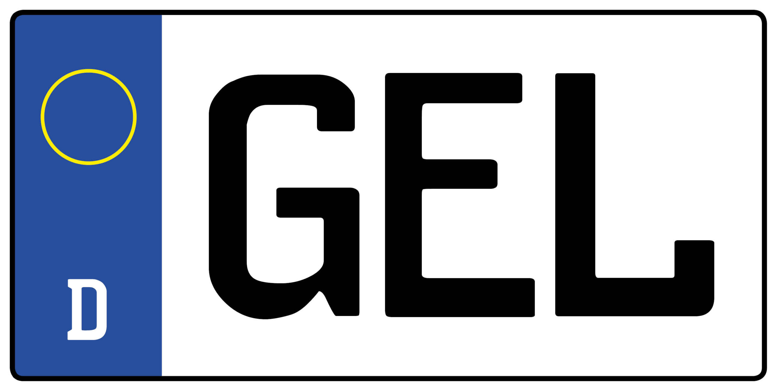 Kennzeichen GEL
