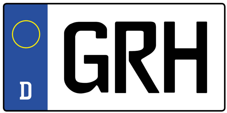 Kennzeichen GRH