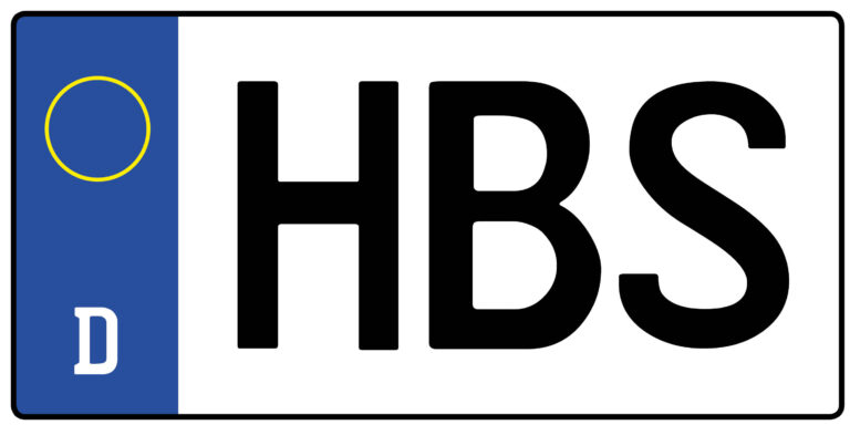 Kennzeichen HBS