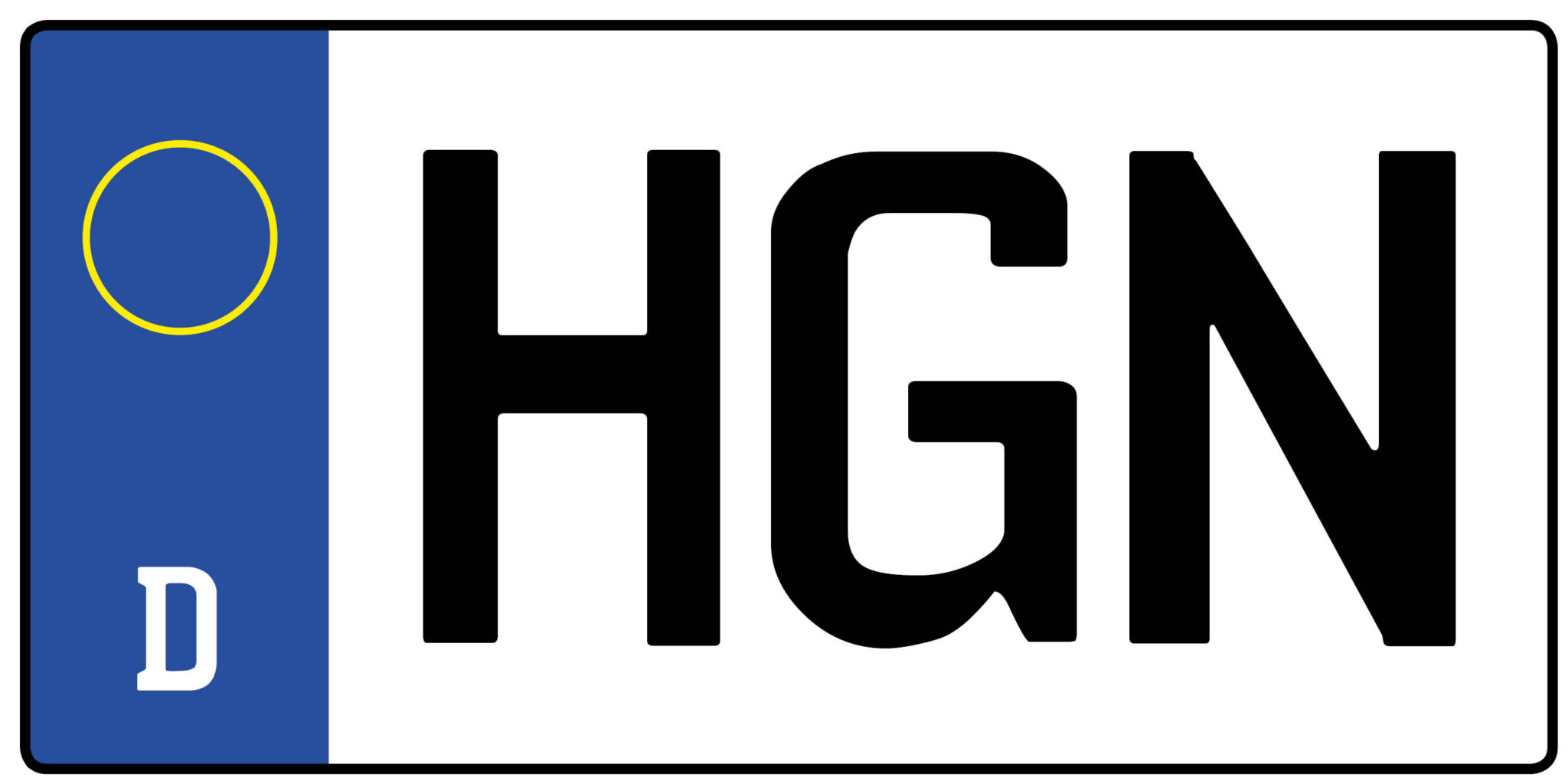 HGN // Wofür steht das Auto-Kennzeichen HGN? - Autokennzeichen Info