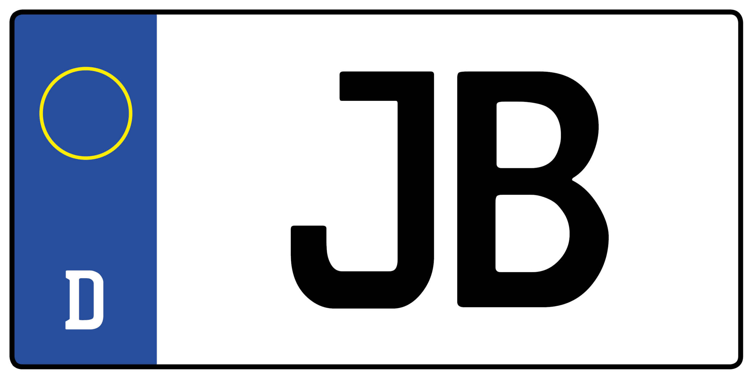 Kennzeichen JB