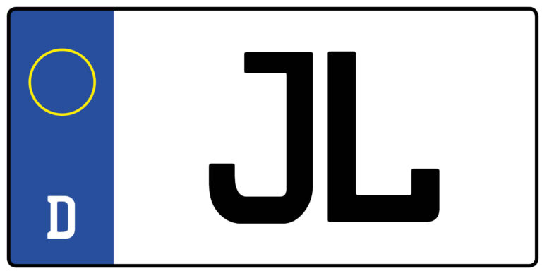 Kennzeichen JL