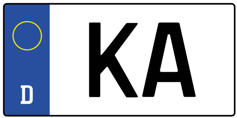 Kennzeichen KA