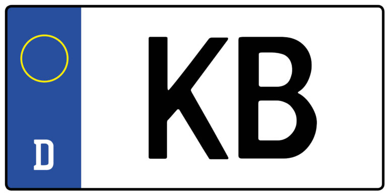 Kennzeichen KB