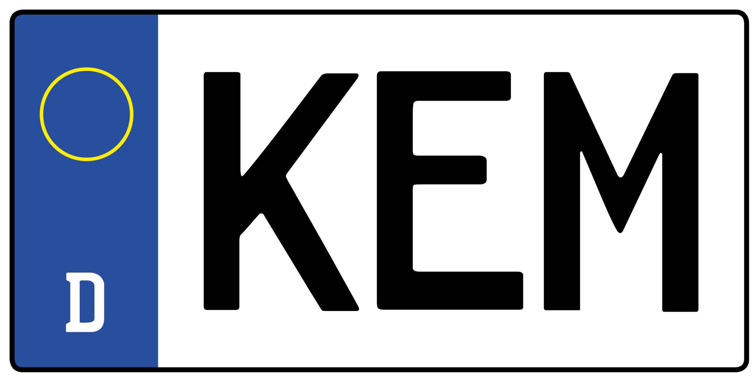 Kennzeichen KEM